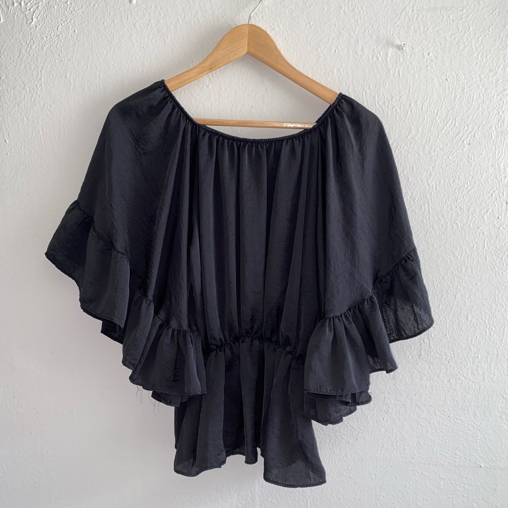 Dramatic Peplum Blouse